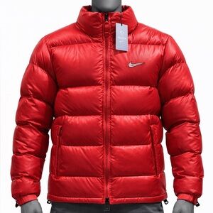 NWT! Nike x NOCTA Sunset Red Down Men’s Medium Puffer Jacket Drake DO2783-657